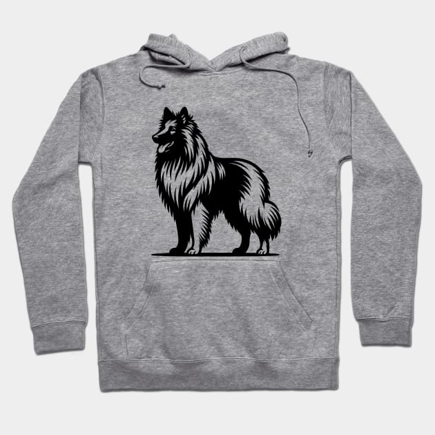 Belgian Tervuren Dog Hoodie by KayBee Gift Shop